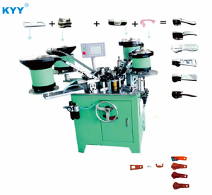 Machine d'assemblage <span class=keywords><strong>de</strong></span> <span class=keywords><strong>curseur</strong></span> <span class=keywords><strong>de</strong></span> <span class=keywords><strong>fermeture</strong></span> à glissière à verrouillage automatique multifonctionnel universel KYY, Machine à <span class=keywords><strong>fermeture</strong></span> à glissière, Machine à <span class=keywords><strong>fermeture</strong></span> à glissière - Product Image 2