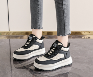 Zapatillas Deportivas de Plataforma para Mujer, Invierno 2025 |   Zapatos Casuales Ligeros Impermeables con Forro Polar, Suela Súper Suave y Cálida - Product Image 6