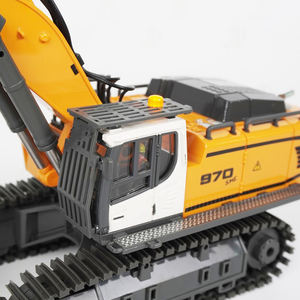 970 <span class=keywords><strong>RC</strong></span> Mini excavadora 1/50 escala excavadora eléctrica modelo de simulación sistema de iluminación <span class=keywords><strong>RC</strong></span> coche juguete regalo escritorio <span class=keywords><strong>RC</strong></span> excavadora - Product Image 4