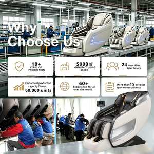 Zhipin Luxury Zero Gravity Chair with Auto Body Scan Track Shiatsu Recliner with Foot Kneading Rollers - Product Image 5