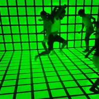 Le contrôleur numérique Dmx 60 3In1 ne fait que bloquer la piste de danse à damier scintillante Interactiv 1X1
