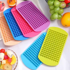 160 Grids Mini Tiny Small Silicone Ice Cube Molds Trays