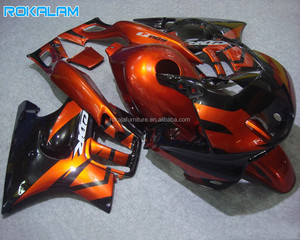 Kit carrosserie pour Honda CBR600 F3 97 98 Carénages orange-or <span class=keywords><strong>CBR</strong></span> <span class=keywords><strong>600</strong></span> F3 1997 1998 Carénage de moto de rechange - Product Image 1