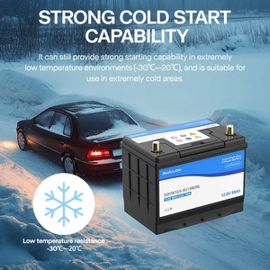 Bullcube <b>12v</b> Start Stop <b>Battery</b> Car 12.8v 80ah for GX-1280-SP Start Stop <b>Battery</b> <b>12v</b> Stop Start <b>Battery</b> Lifepo4 Start Stop Batte - Product Image 6