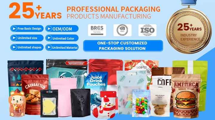 Custom Printed Resealable Ziplock Doypack Aluminium Foil Plastic Stand ...