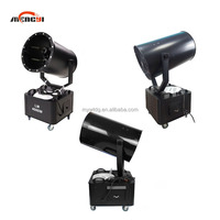 Canon à neige artificielle mobile haute puissance 3500W pour événements festifs, machine à neige pour scène, effet de neige intérieur/extérieur