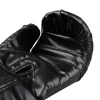 Gants de boxe officiels en cuir synthétique avec logo personnalisé pour Muay Thai, MMA, UFC