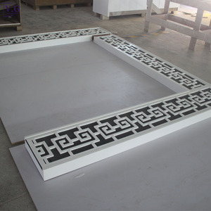 Meuble <span class=keywords><strong>TV</strong></span> mural moderne en Corian blanc et noir personnalisé pour salon, mobilier <span class=keywords><strong>de</strong></span> maison durable et écologique - Product Image 5