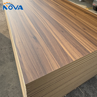 MDF mélaminé de 3 mm à 25 mm avec dimensionnement flexible pour projets d'intérieur et de meubles personnalisés MDF mélaminé