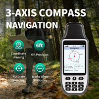 Navegador GPS Portátil S190 con Posicionamiento Multisatelital, Navegación con Mapas y 64 GB de Almacenamiento para Topografía