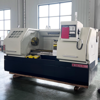 Tour CNC horizontal numérique haute précision CK6163 à usage moyen, diamètre de balancier GSK 630 mm, système à guidage haute rigidité