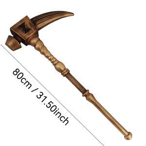 Marteau de Guerre WJS11, Arme de Jeu en PU, Modèle de Jouet, Faucille de Simulation de Sept Crimes, pour Scène Cosplay d'Anime <span class=keywords><strong>Meliodas</strong></span>, 80cm - Product Image 2