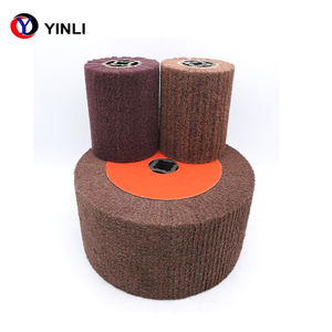 120 millimetri * 100 millimetri * 19 millimetri Flessibile Non Tessuto <span class=keywords><strong>Flap</strong></span> <span class=keywords><strong>Wheel</strong></span> per la Lucidatura - Product Image 5