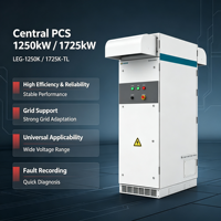 Prix usine 1250kW 1725kW Système de stockage d'énergie par batterie à grande échelle avec onduleur bidirectionnel AC/DC PCS central et support réseau