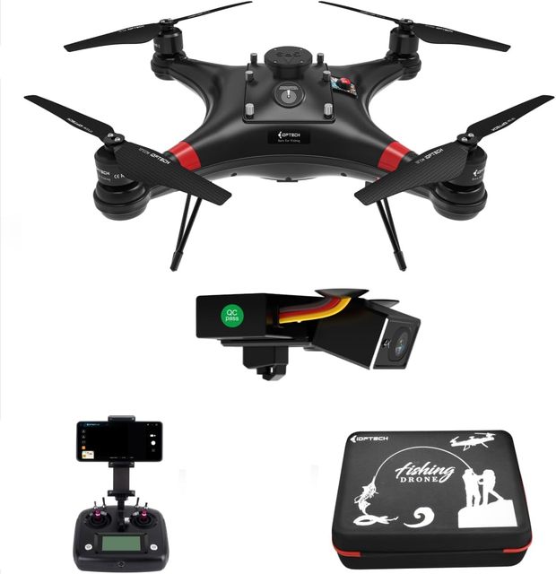 Camolech Fishing Drone 3KG Payload with 4K HD Camera RC GPS Drone PN480 Bait Release