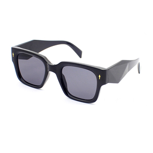 Sunway Eyewear Retro Metal Hinge Thick Frame Luxury <b>Sunglasses</b> Classical Vintage <b>Square</b> Popular Men Women Sun Glasses - Product Image 2