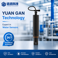 Sensor de Turbidez en Línea ISO 7027, 0-100 NTU, Rango Bajo, Resolución 0.001, IP68, RS485, 4-20mA, para Agua Potable y Tratamiento de Aguas Residuales