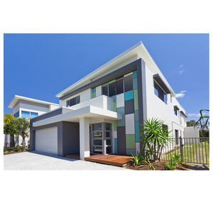 Grande <span class=keywords><strong>maison</strong></span> mobile préfabriquée avec application de villa de <span class=keywords><strong>logement</strong></span> en verre et en aluminium faite de panneau sandwich - Product Image 6