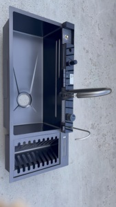 2025 grande taille 304 évier en acier inoxydable clé de Piano Led affichage numérique cascade évier de cuisine avec plateau de séchage - Product Image 2