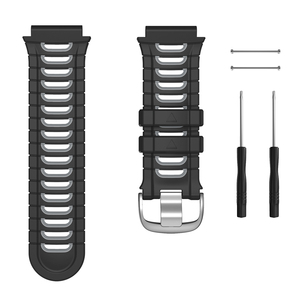 Win-Win Maßgefertigtes Zweifarbiges Silikon-Uhrenarmband Atmungsaktives Sport-Ersatzarmband für Garmin Forerunner <span class=keywords><strong>920XT</strong></span> - Product Image 6
