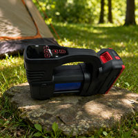 Pompe à air sans fil haute pression et haute puissance, portable, avec batterie amovible et pression de pneu préréglée