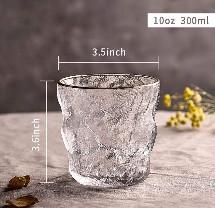 Cocktail Drinking Glass Cup Unique Shaped Whiskey Glass Cup Wholesales Drinking Cup