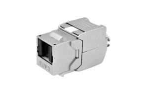 Coupleur Keystone <span class=keywords><strong>RJ45</strong></span> Cat6/FTP <span class=keywords><strong>T568A</strong></span>/B à montage sur panneau Ropassor, 39,16*21,4*16,3mm, câble solide 22-26 AWG, 100% testé, en zinc - Product Image 2