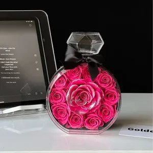 Botella de Perfume de flores preservadas, adorno hecho a mano, respetuoso con el medio ambiente, propuesta de San Valentín, regalo de larga duración, 3-5 años para - Product Image 2
