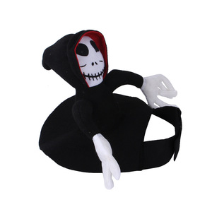 Pet Ghost Riding Costume Halloween Dog <b>Cat</b> Transformation Outfit Creative Fall Pet <b>Clothes</b> - Product Image 3