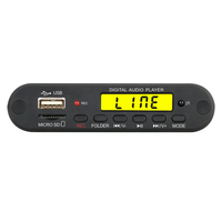 Modul Perekam Pemutar Mp3 Berkualitas Tinggi Mini Dengan BT USB FM Kartu SD Pemutar Mp3 TPM002b