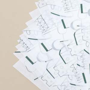 Papiers d'emballage personnalisés pour charcuterie, feuilles de papier pour sandwichs, pour paniers alimentaires - Product Image 3