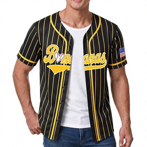 เสื้อเบสบอลออกแบบได้ตามต้องการเสื้อปักลายสำหรับวัยรุ่นชายหญิงเสื้อเบสบอลส่วนบุคคลติดกระดุมดีไซน์ชุดกีฬาของทีม - Product Image 2