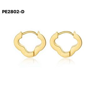 Amy Amy <b>Huggie</b> Earrings <b>Silver</b> Plated Alloy Women's Classic Fashion Jewelry Gift PE2802 - Product Image 2