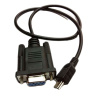 Câble Mini USB vers DB9 RS232 Cp2102 Pl2303 FTDI Mini USB de haute qualité