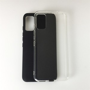 Fabricant de gros étuis en TPU mat souple givré couverture arrière étui de téléphone portable en silicone pour <span class=keywords><strong>Wiko</strong></span> <span class=keywords><strong>Power</strong></span> U10 noir - Product Image 2