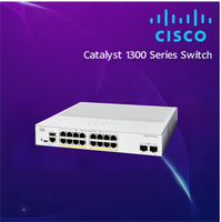 Commutateur de bureau géré Cisco Catalyst 1300 C1300-16XTS 16 ports Gigabit SFP L2, neuf et scellé