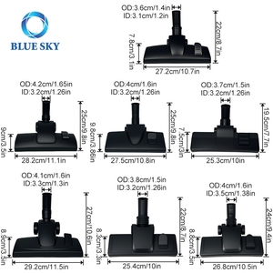 Universele stofzuiger borstelkop 27mm/32mm/35mm binnendiameter, op maat gemaakte stofborstel accessoire OEM/ODM - Product Image 4