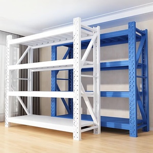 איכות גבוהה ce iso הסמכה boltless מתכווננת אור החובה תעשייתי מדפים Q235 מדפי פלדה - Product Image 1