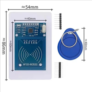 โมดูลไร้สาย <span class=keywords><strong>Gintech</strong></span> RFID IC รุ่น MFRC-522 RC-522 RC522 แบบติดตั้งบนแผงวงจร  ตัวเขียนและอ่านค่าคีย์ IC แบบ SPI สำหรับบัตร IC  ใช้กับ Arduino - Product Image 6