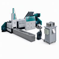 Machine de recyclage de granulés plastiques PP PE à double vis sans fin avec changement de filtre continu SJ140/130