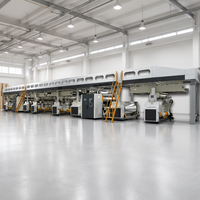 Machine automatique de fabrication de boîtes en carton ondulé QHPACK 3 5 7 plis pour la production de boîtes en carton ondulé