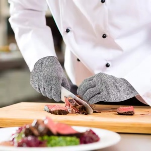 Gants de travail de sécurité HPPE personnalisables en direct d'usine, anti-coupure, pour cuisine et extérieur, vente en gros - Product Image 5