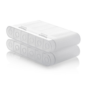 Estuche para Baterías 18650, Caja de Almacenamiento Portátil de Plástico para 6 Baterías con Protección Contra Descarga Excesiva para Baterías de Litio - Product Image 4