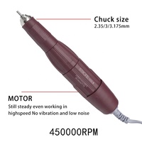 2032 OEM Korea Original Mikromotor für Dentallabore, Stark 204+Rot 102LN 45000RPM, für Prothesen, Schmuckherstellung, Nagelpolieren, Bohrmaschine