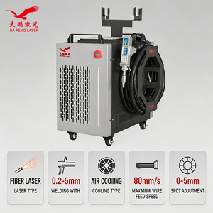 Découpeur laser portatif 4-en-1 léger et refroidi par air DA LASER 1500W avec fonctions de soudage et de nettoyage Raycus - Product Image 2