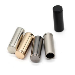 SAS biểu tượng tùy chỉnh kim loại aglet laser logo dây giày tip Sneaker Phụ kiện dây rút dây kim loại chuỗi kết thúc cho hoodie nút chai - Product Image 3