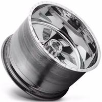 Jantes forgées sur mesure tout-terrain T6061-T6 monobloc forgées à profil profond pour camions 8x170 8x180 6x139.7, jantes polies