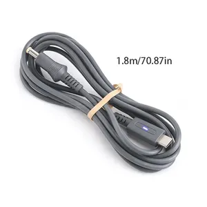 Câble de charge rapide USB-C PD 45W de <span class=keywords><strong>1</strong></span>,8 m pour Sony <span class=keywords><strong>PlayStation</strong></span> <span class=keywords><strong>1</strong></span> PS2, adaptateur d'alimentation 7W, câble de conversion USB-C vers PS One PS1 - Product Image 4