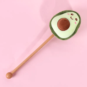 Martillo de Masaje de Peluche de 14 Pulgadas, Súper Suave, Divertido, Innovador, de Dibujos Animados, Lindo Animal, Juguete de Peluche, Durazno, Aguacate, Ciervo, Panda, Piña - Product Image 3