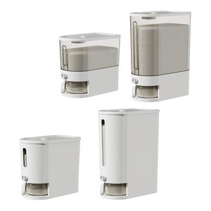 Household PP <b>Rice</b> Dispenser 10kg sealed <b>Container</b> Storage Box for Kitchen - Product Image 1